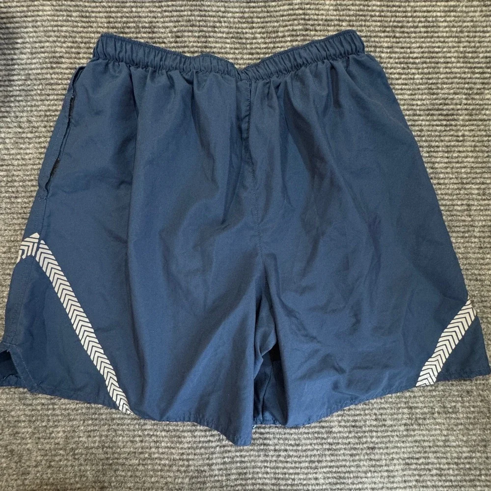 U.S. Air Force PTU Physical Training Shorts Blue Large Reflective Athletic Gym